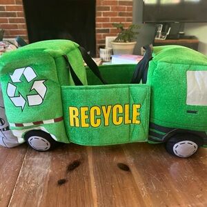 Kids Green Recycling Truck Costume